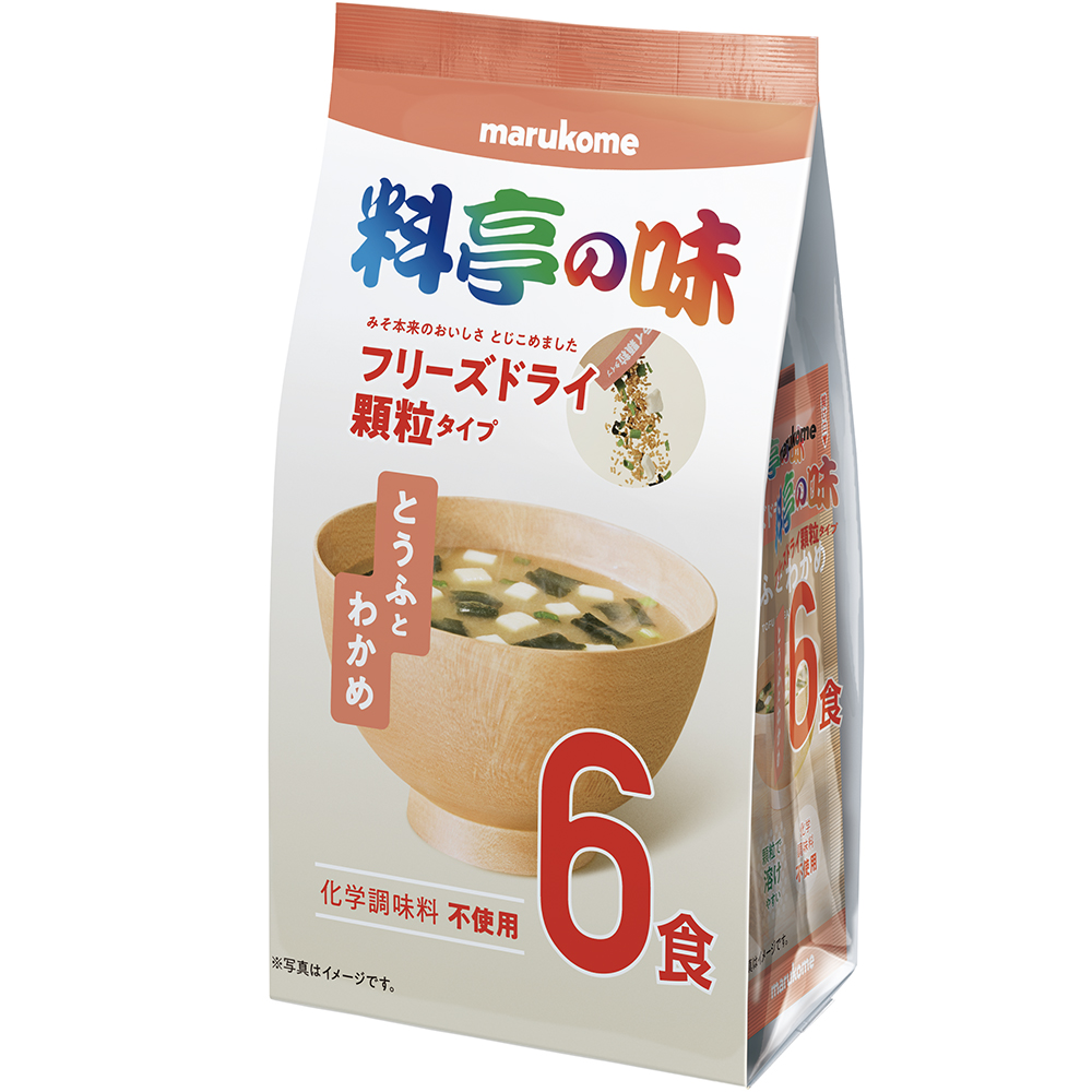 お徳用 フリーズドライ顆粒みそ汁 料亭の味 とうふとわかめ マルコメ