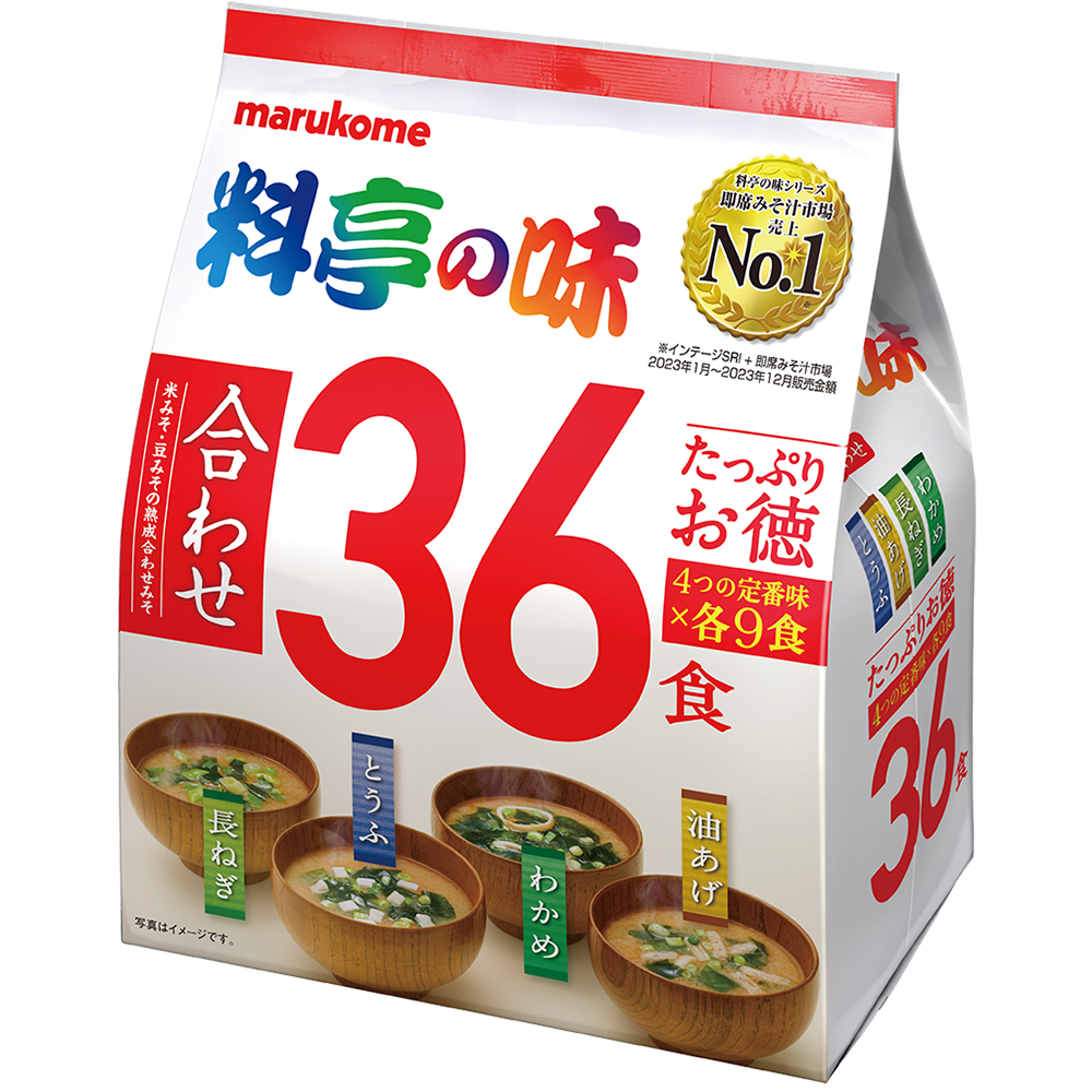 たっぷりお徳 料亭の味 36食｜マルコメ