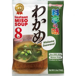 Ryotei No Aji Miso Soup Wakame Seaweed Products Marukome