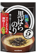 お徳用 フリーズドライ顆粒みそ汁 料亭の味 黒ばらのり